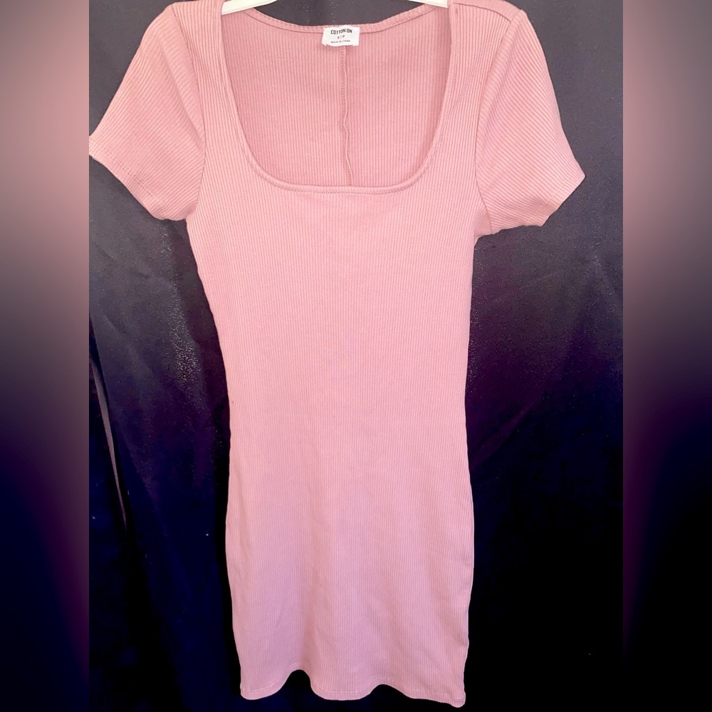 Mini Scoop Neck Dress NEVER WORN